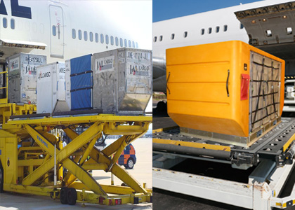 Plastic Air Cargo Containers, Plastic ULD Containers, Hybrid ULD Containers, Hybrid Air Cargo Containers